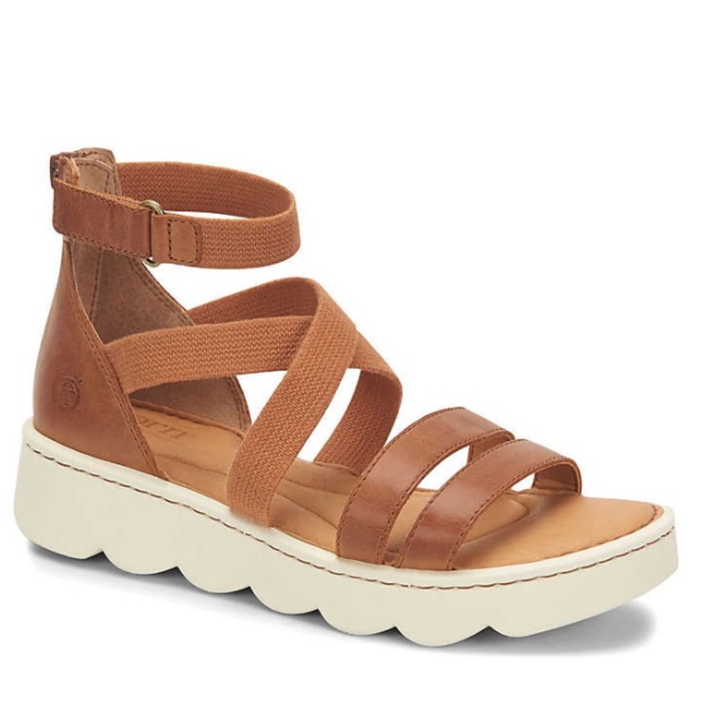 New Born platform gladiator sandals